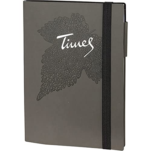 Times Notebook A5 With Elastic Closure