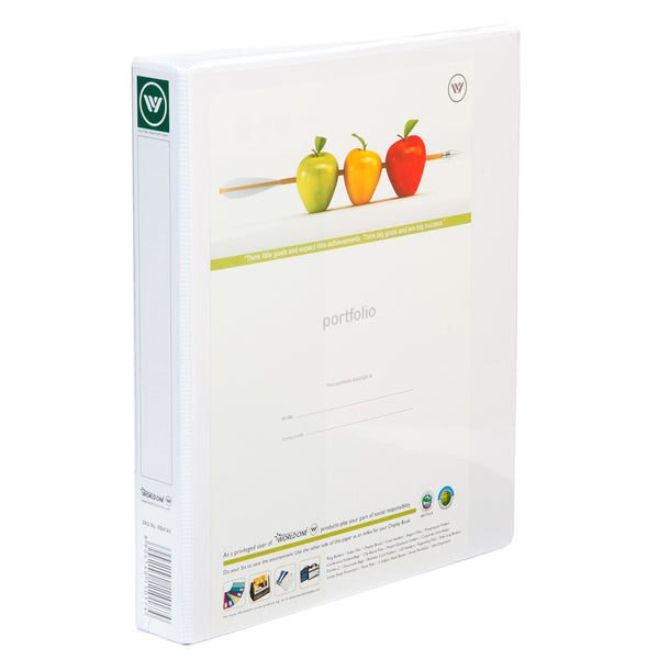 2D PVC Ring Binder With Front Full Pocket 25MM Ring