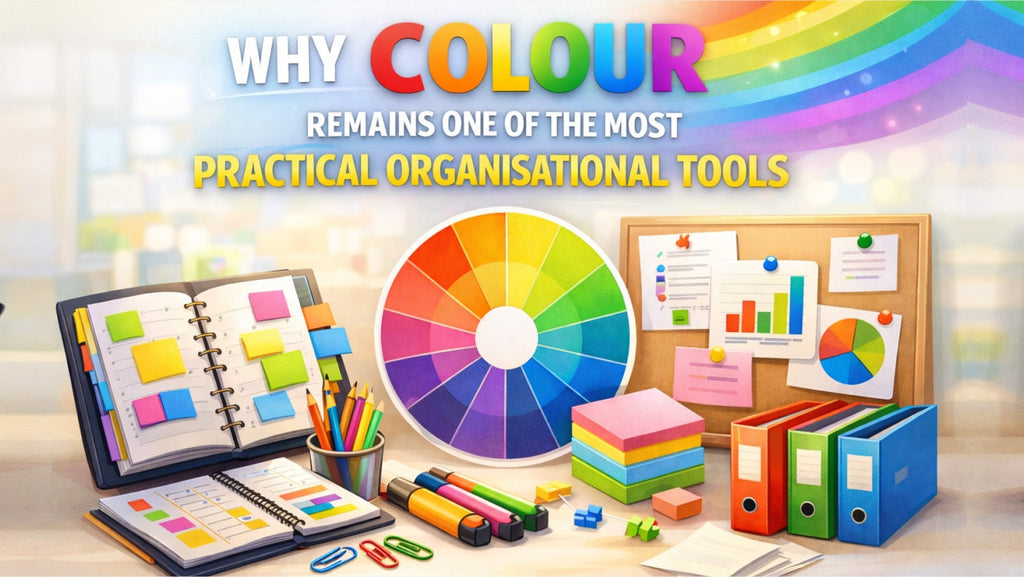 WHY COLOUR REMAINS ONE OF THE MOST PRACTICAL ORGANISATIONAL TOOLS