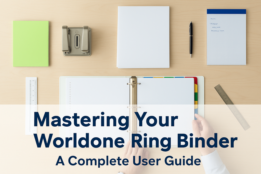 Mastering Your Worldone Ring Binder: A Complete User Guide