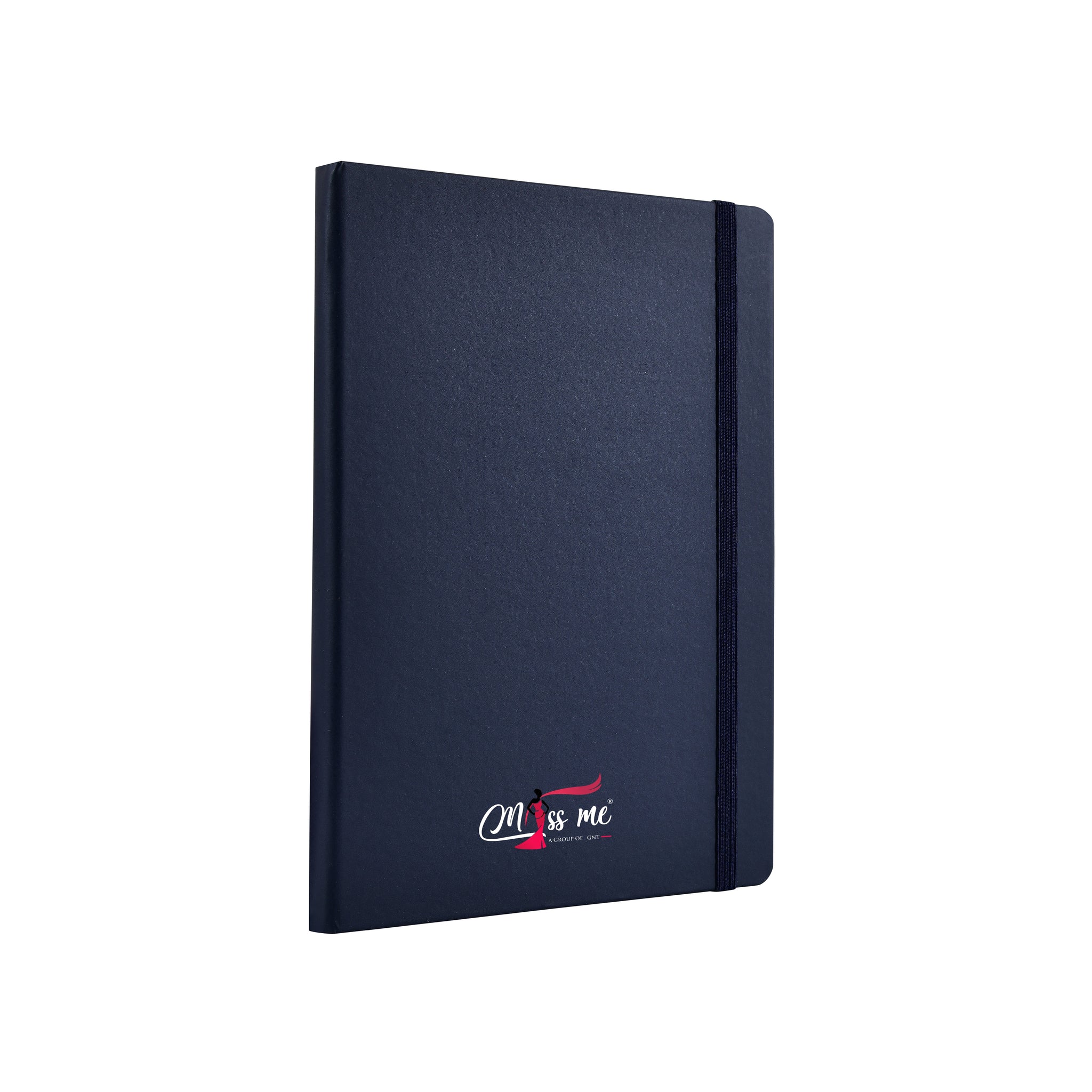 Bukram Harbound Executive Notebook with Elastic Closure & Pen Holder ...
