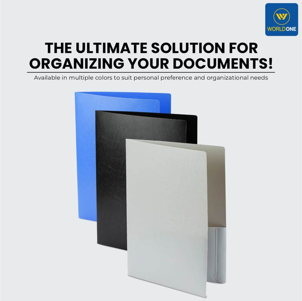 File Rib Folder World One Worldone Box File with Magnetic Button Closure, Spine for Easy Classif ...