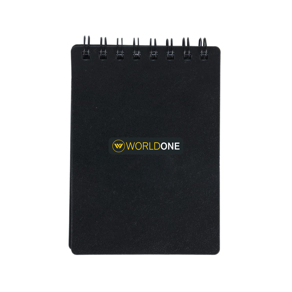 Worldone Pocket Wiro bound Double sided Ruled Notebook 