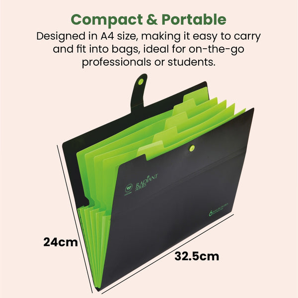 Worldone On The Deck A4 Portfolio Expanding Folder