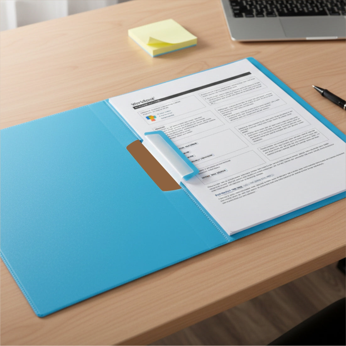 Worldone Swing Grip Binder File for Documents, PP Material to Protect ...