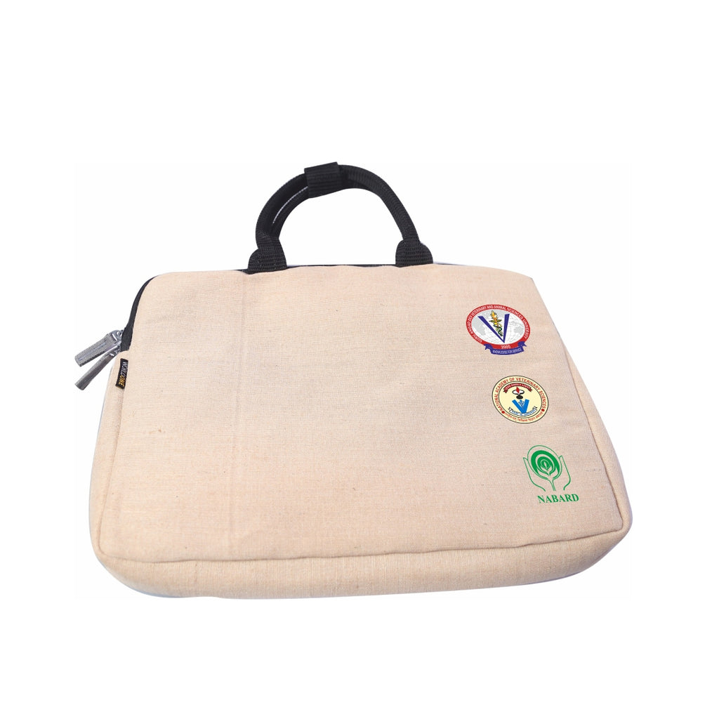 Jute Office Bag / Handbag for Working Professionals, Eco Friendly, Biodegradable, Perfect for Carrying Document and Office Essentials/ Accessories, Size FC