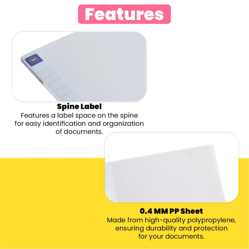 Worldone Sandy Report file for Documents with Spine Label for Easy Cla ...