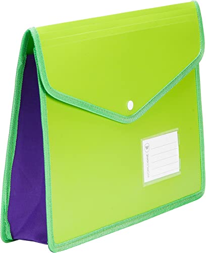 Flexi Document Bag Button Folder with name card pocket