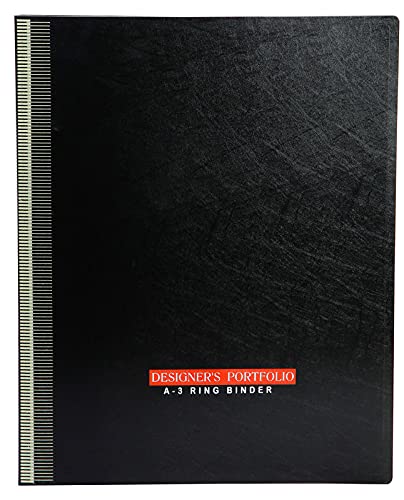 WORLDONE Polypropylene A3 Designer Portfolio Ring Binder (4-25-D) (RB408)  at Rs 300/piece in New Delhi