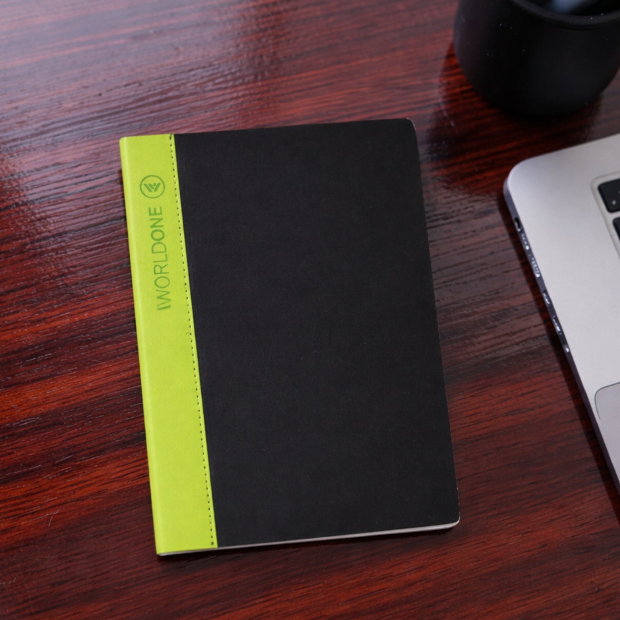 Worldone Pu Craft Soft Bound Executive Notebook with Border 70 gsm Aci ...