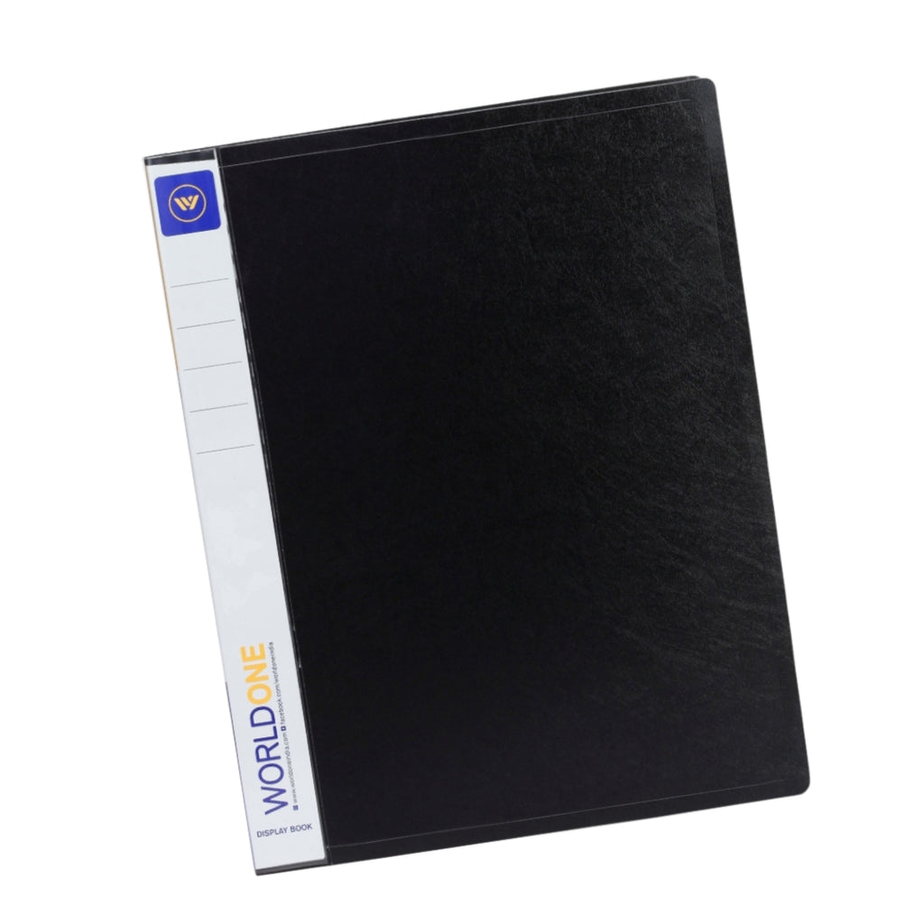 Worldone Display Book File for Documents | 0.8 mm virgin PP Sheet