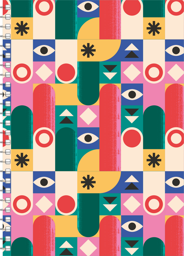 WORLDONE Buddy Book 6 Subject Spiral Notebook | A4 Size (21 x 29.7 cm) | 300 Pages | Sustainable Sugarcane Bagasse Paper | Ruled Pages | Twin-Wire Binding | For Students & Professionals | Pack of 2