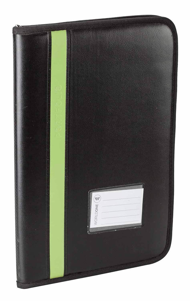 DPページ Worldone Portfolio Display Book Folder Zipper closed with 20
