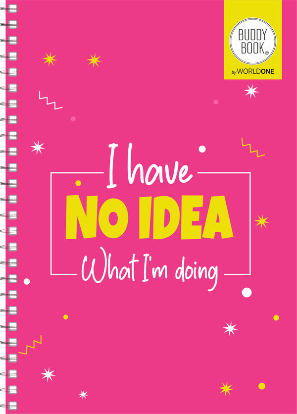 WORLDONE Buddy Book 6 Subject Spiral Notebook | A4 Size (21 x 29.7 cm) | Sustainable Sugarcane Bagasse Paper | Ruled Pages | Twin-Wire Binding | For Students & Professionals | Pack of 2