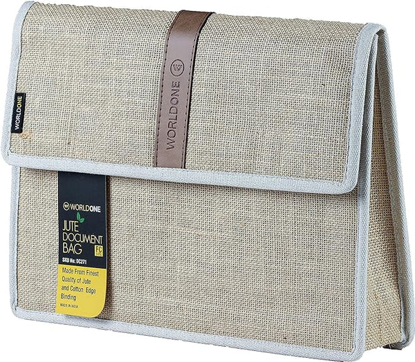 ECO FRIENDLY Jute Document Bag