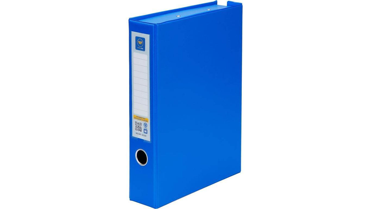 File Rib Folder World One Worldone Box File with Magnetic Button Closure, Spine for Easy Classif ...
