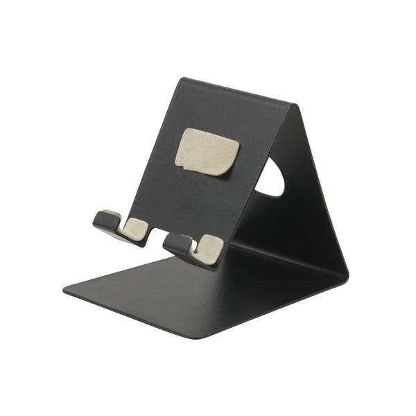 Worldone Powder-Coated Metal Mobile Stand for Desk | Sturdy Phone Holder for Table | Ideal for Video Calls, Viewing & Work | Anti-Slip, Durable Stand for Home & Office, Pack of 4