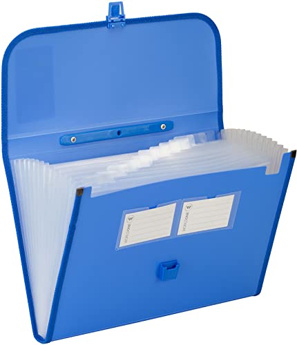 Worldone Expanding File Folder with Handle & Lock 