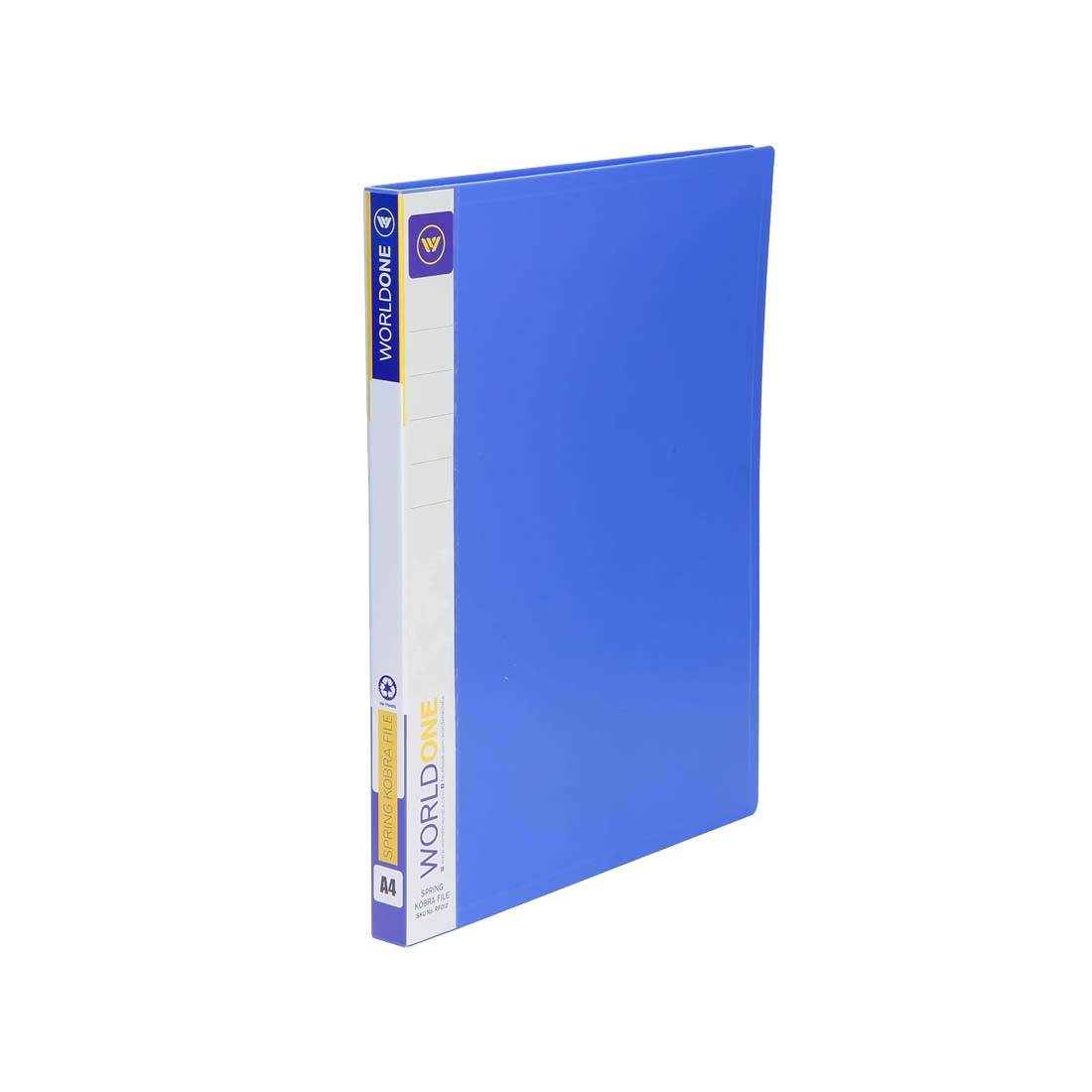 Worldone Spring Kobra File with Half Pocket on Inside Cover, Spine Lab ...