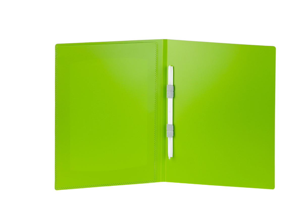 Presentation Folder with Plastic Clip & front view pocket ,Pack of 4 ...