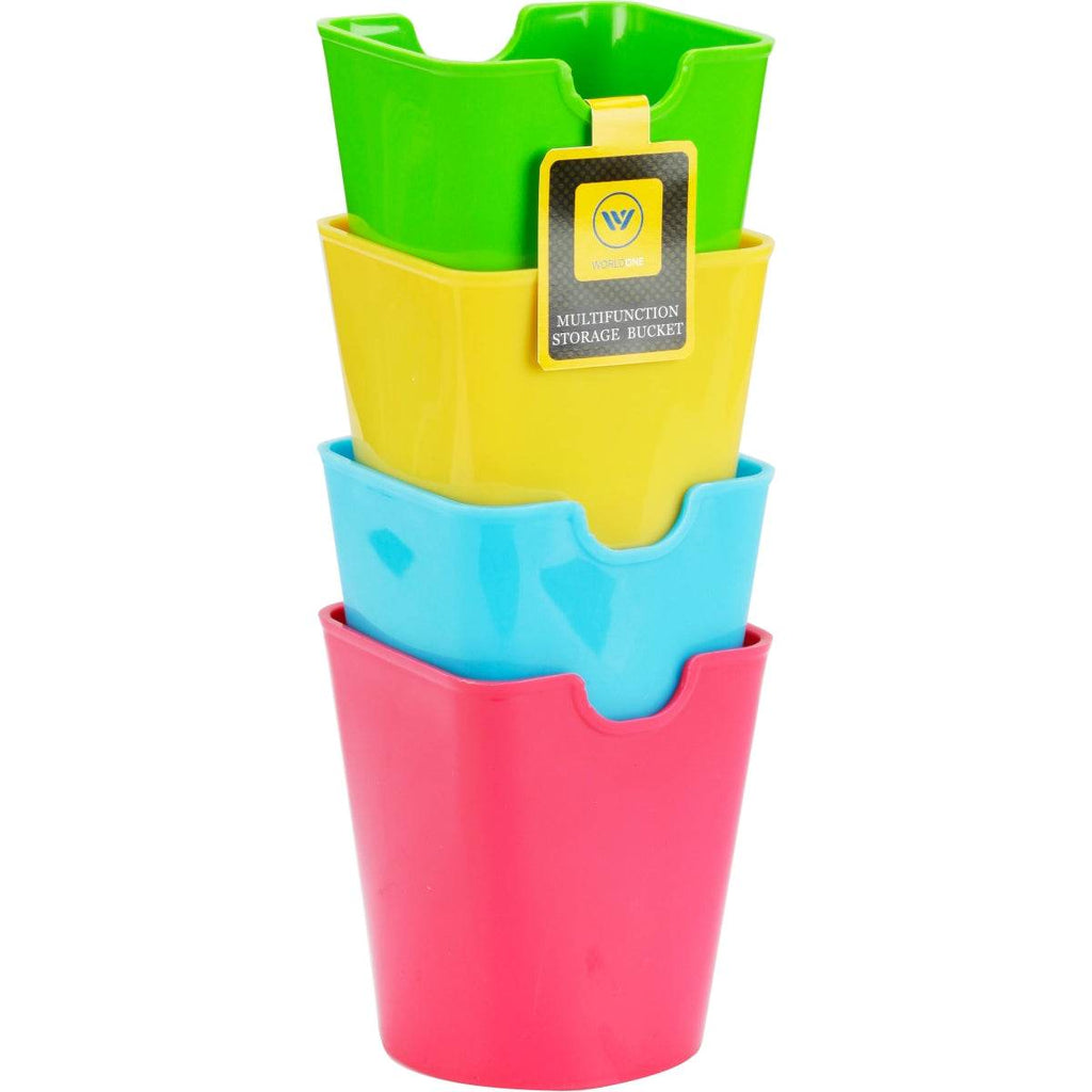 Worldone Multifunctional Storage Container/ Desk Organisers, for Home & office (Multi Coloured)