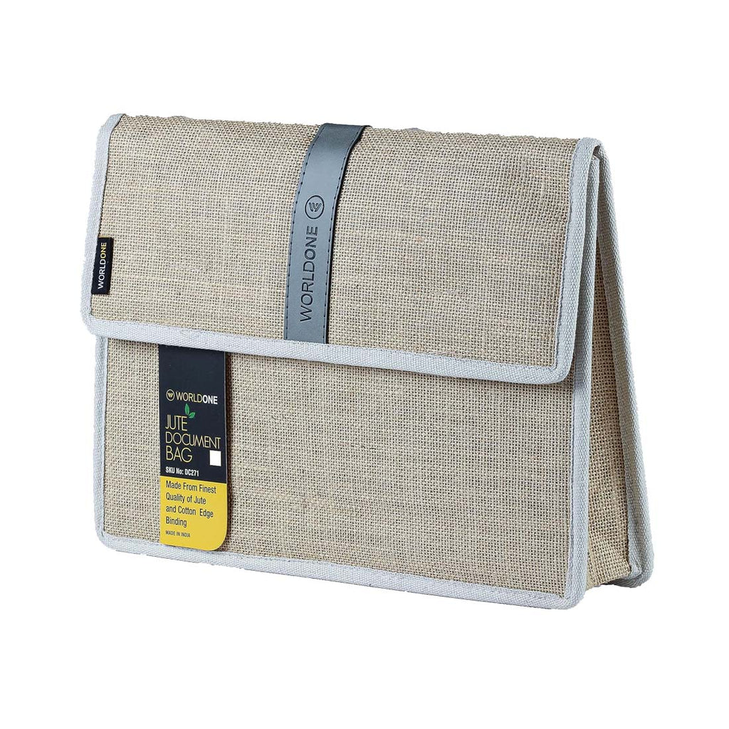 Jute folder bags deals
