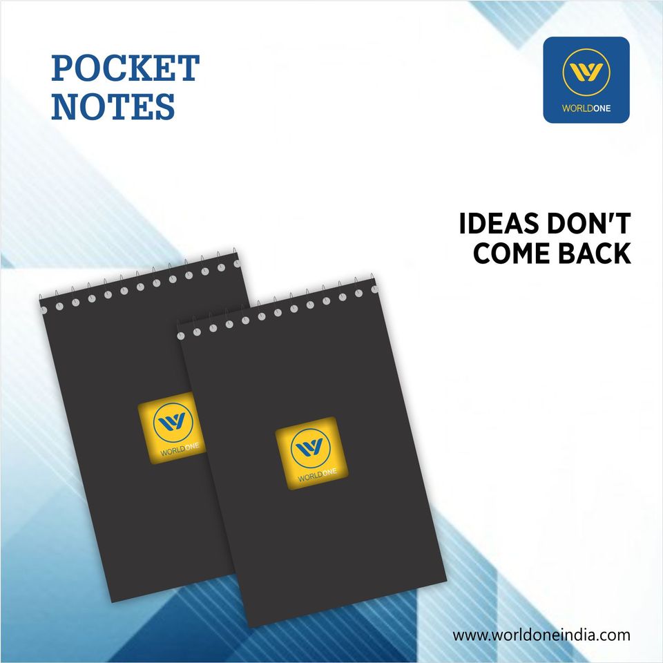 Pocket Wiro Rulled Notebook with PP Cover
