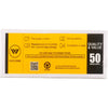 Worldone Premium White Laminated Resealable Envelopes, 120 gsm Paper, Strong Pasting, to Protect from Dust & Easy Storage, Envelope for Courier, Mailing, 50 Pcs in a pocket