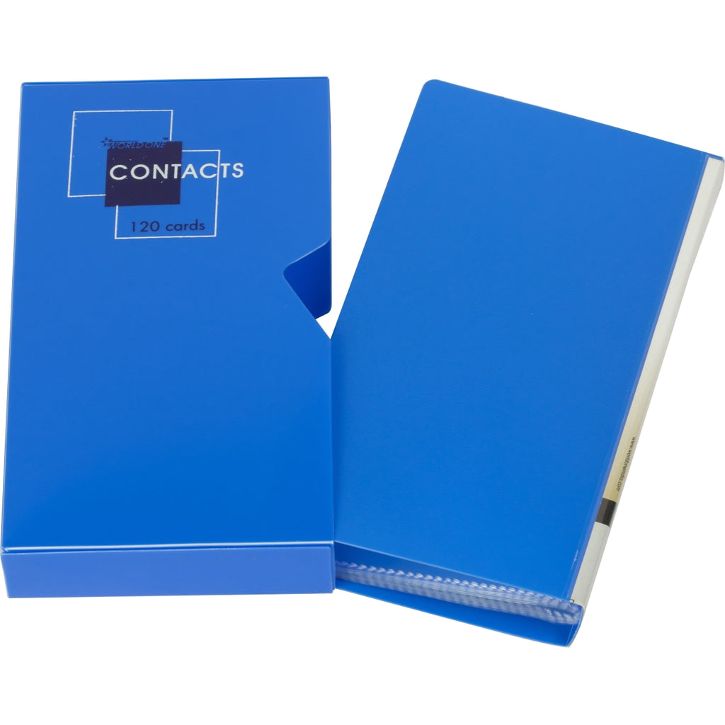 Business Card Holder with 120 Cards Capacity with Case