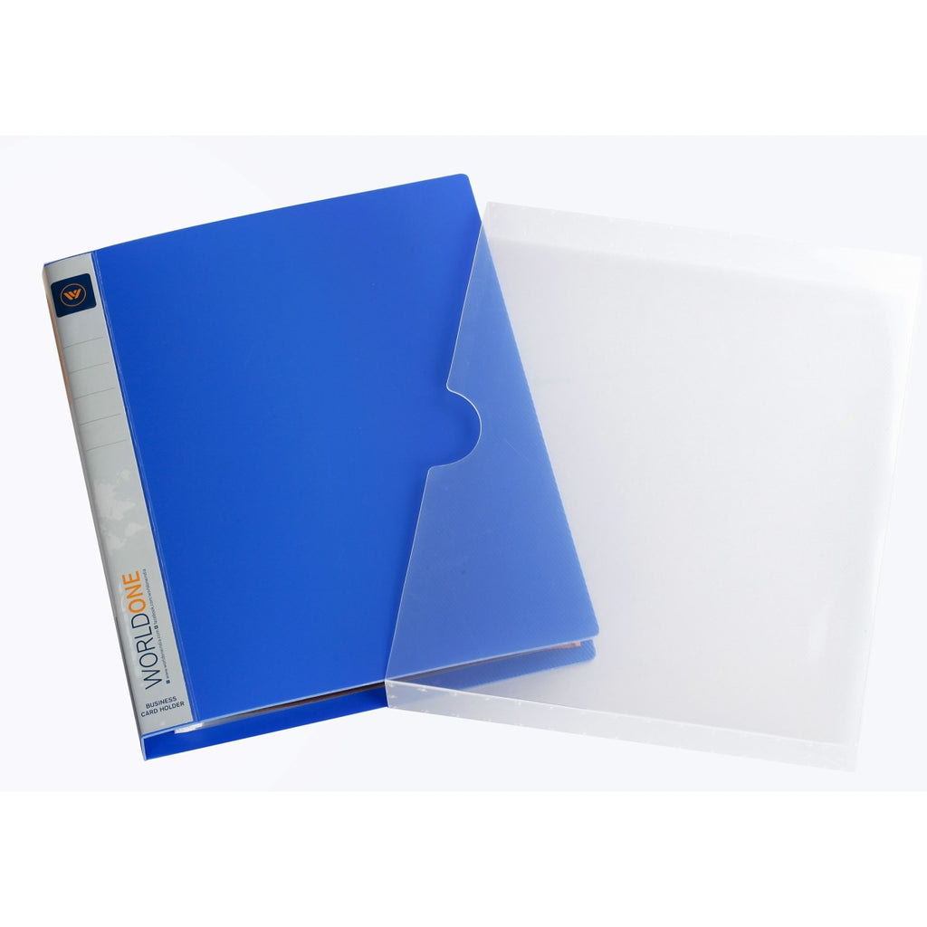 500 Pocket Business Card Holder With Case & Index