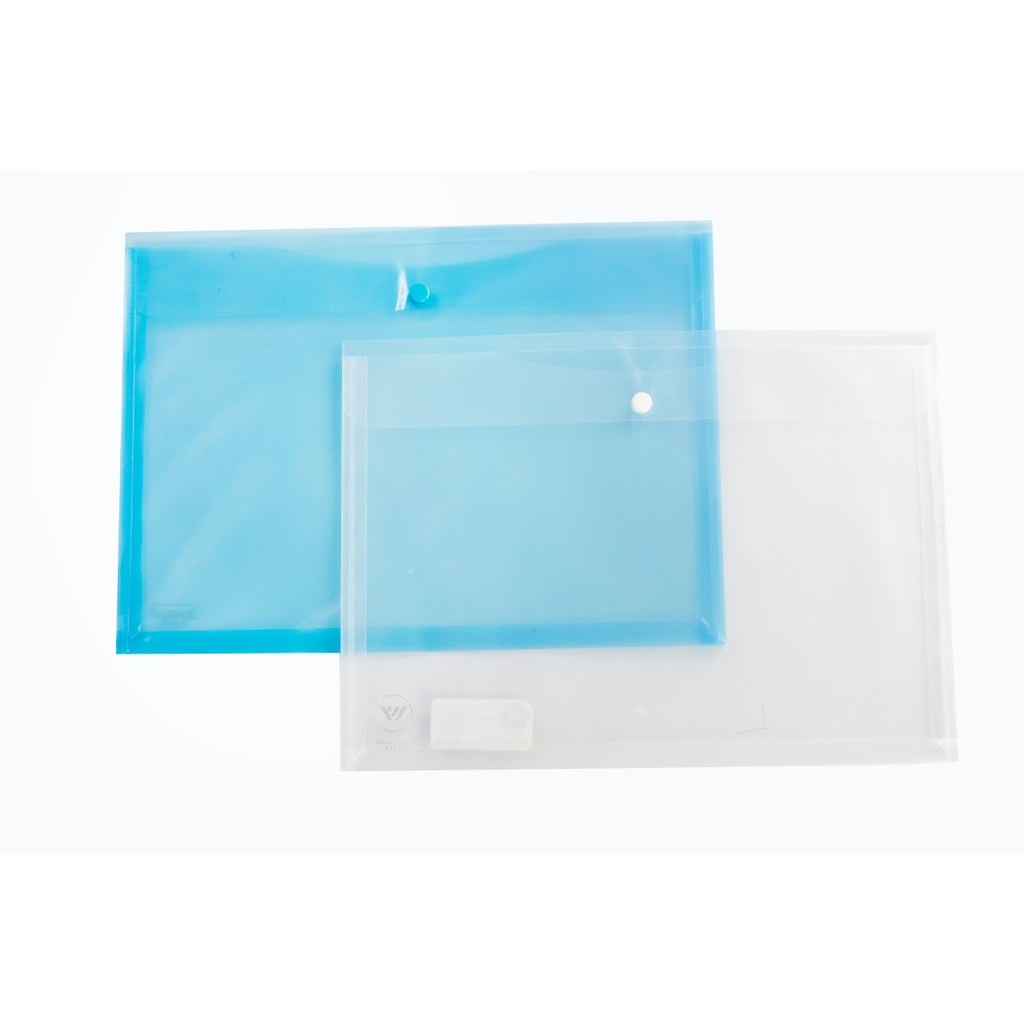 Button Envelope Bag - Horizontal